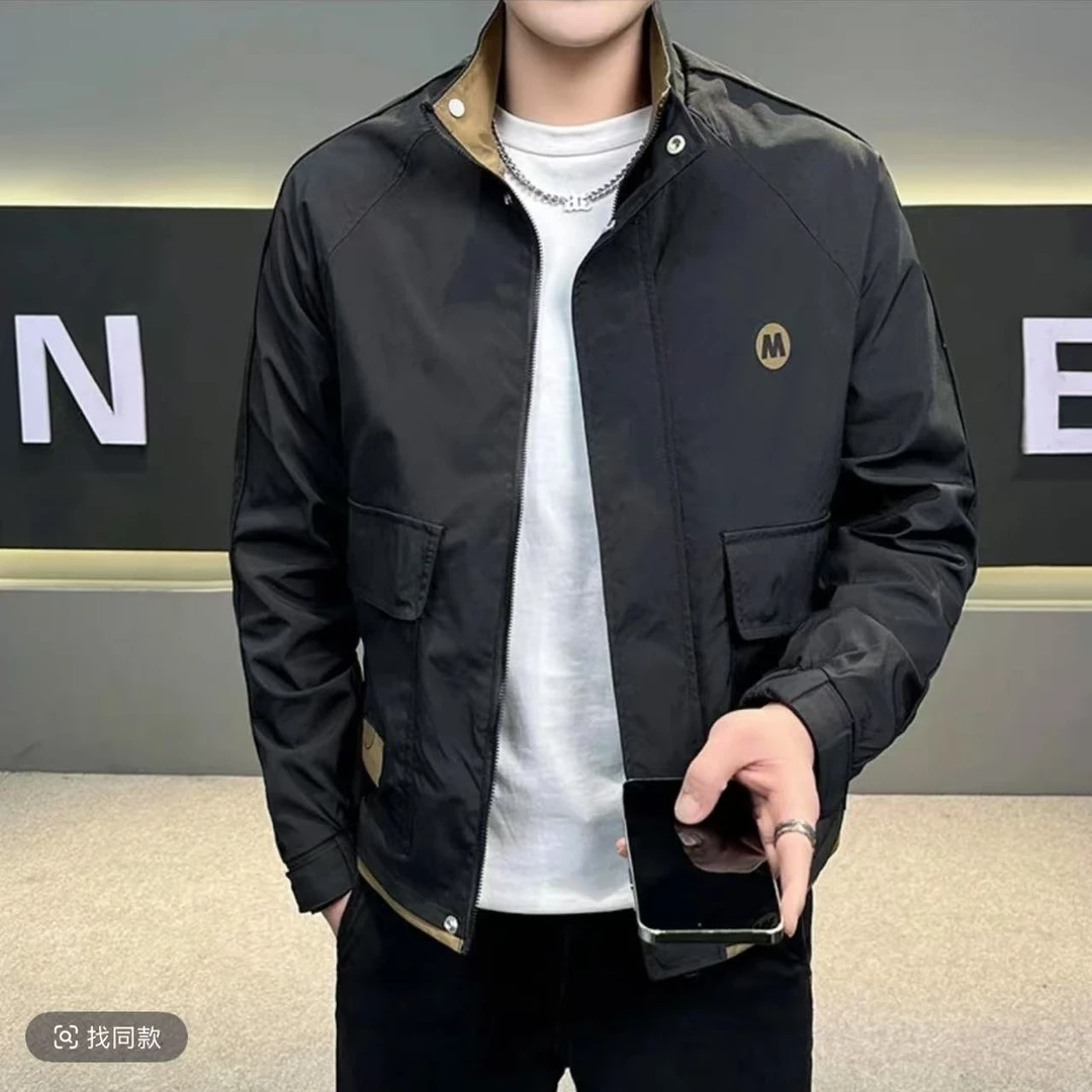 2025年春季男士休闲潮流时尚夹克DX-88906
