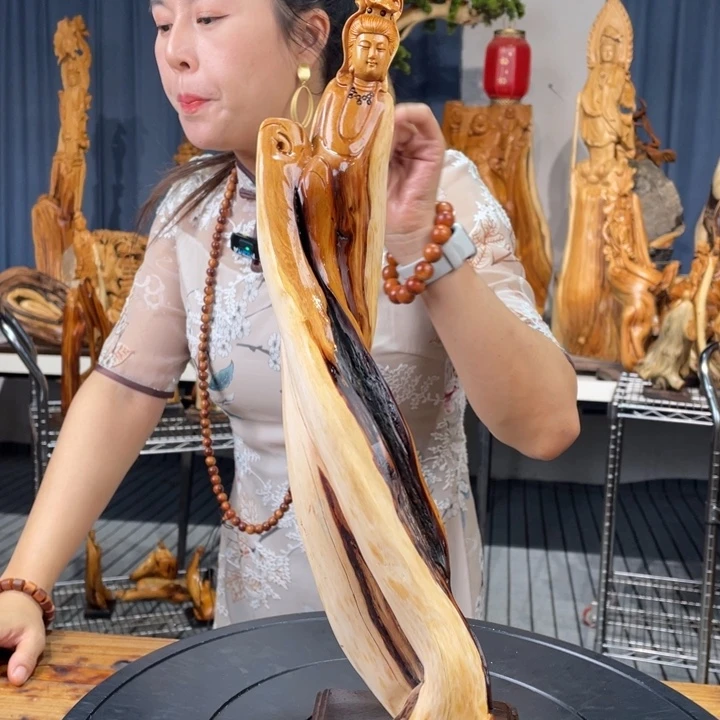 柏木（崖柏）随型摆件