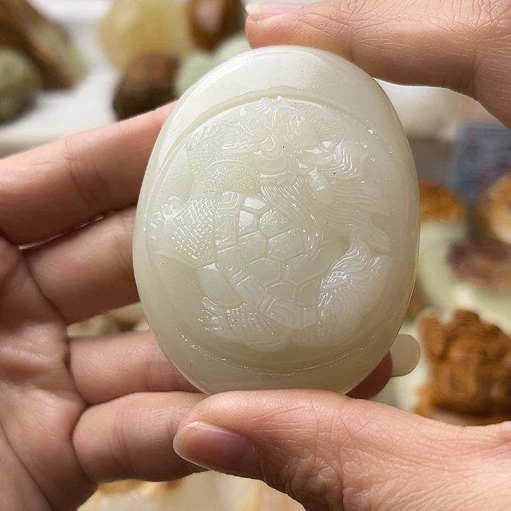石材古青石不退换龟