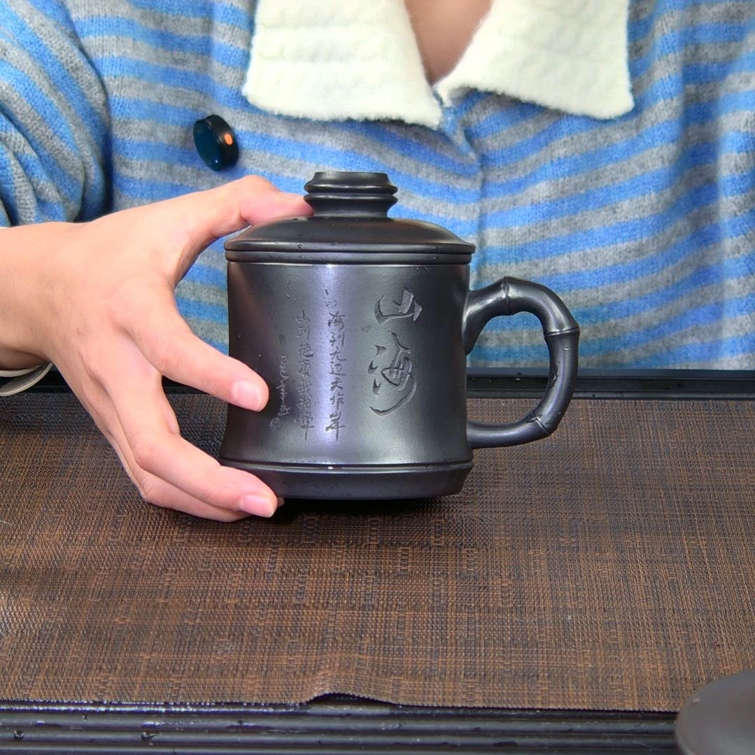 紫砂茶杯高货放漏