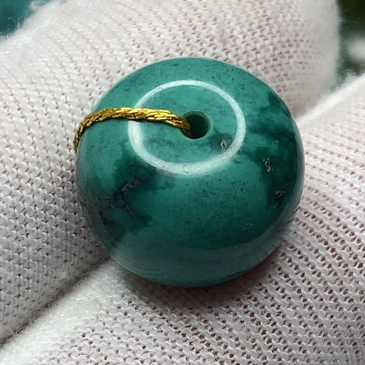 绿松石未镶嵌天然原矿 地大质检