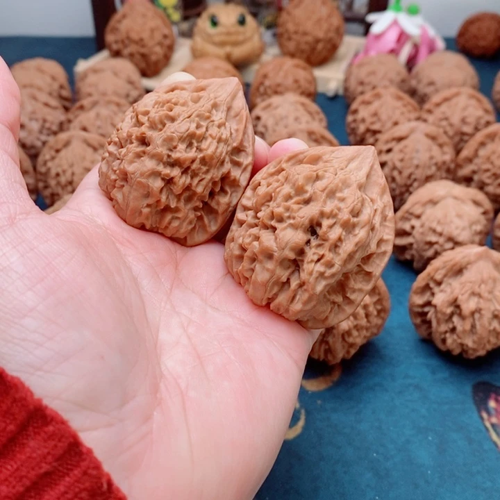 文玩核桃把件官帽40