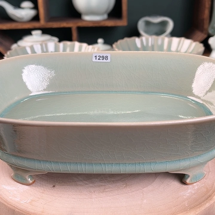 杯隐**在1298 原矿汝瓷汝州发货