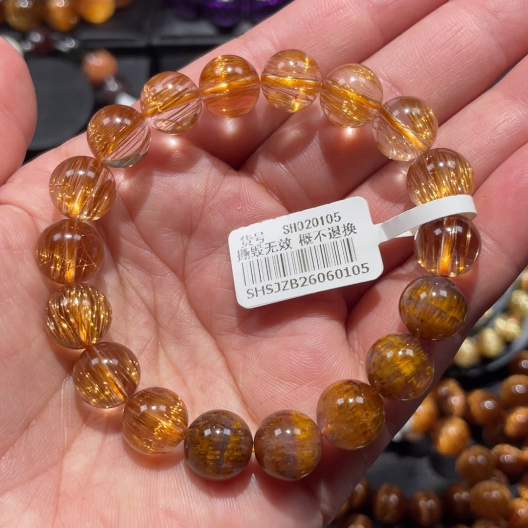 手链水晶未镶嵌多宝10.5mm左右