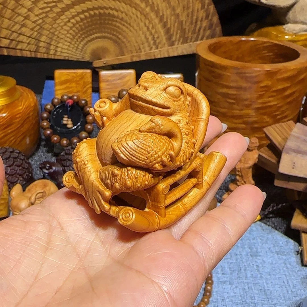 柏木（崖柏）手把件