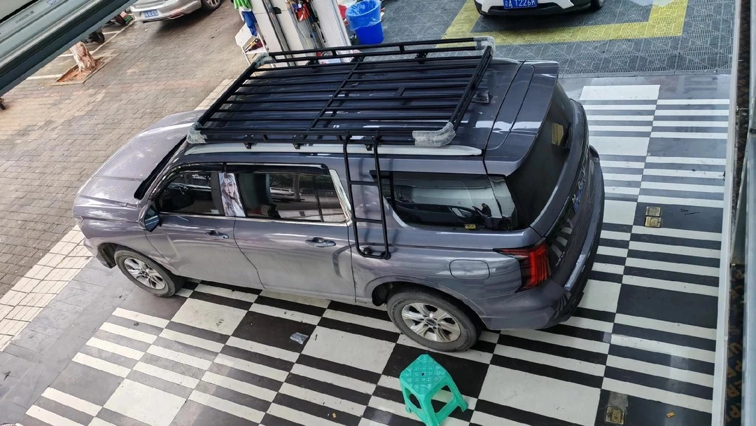 新款哈弗H5专用车顶行李架23款哈弗H5专用行李框爬梯H5车顶货架