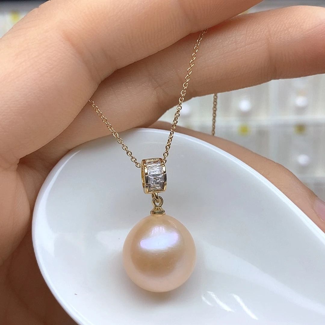 淡水珍珠合金吊坠(赠链)