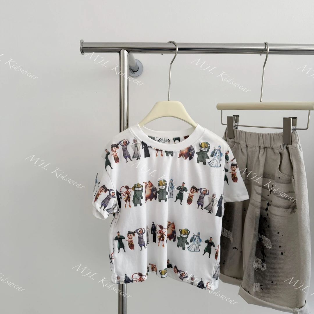 MJL 夏款韩版 潮童儿童短袖M16