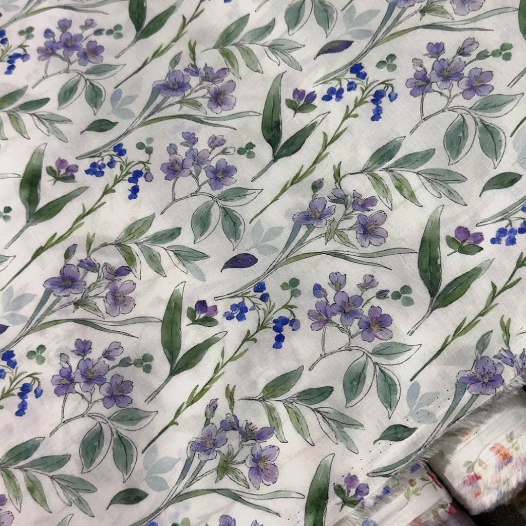 纯棉60支巴厘纱1米价X1.4米宽D