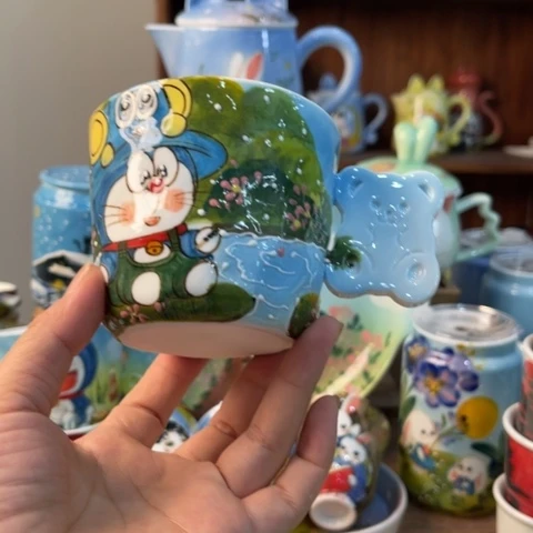 炉景德镇釉下手绘陶瓷