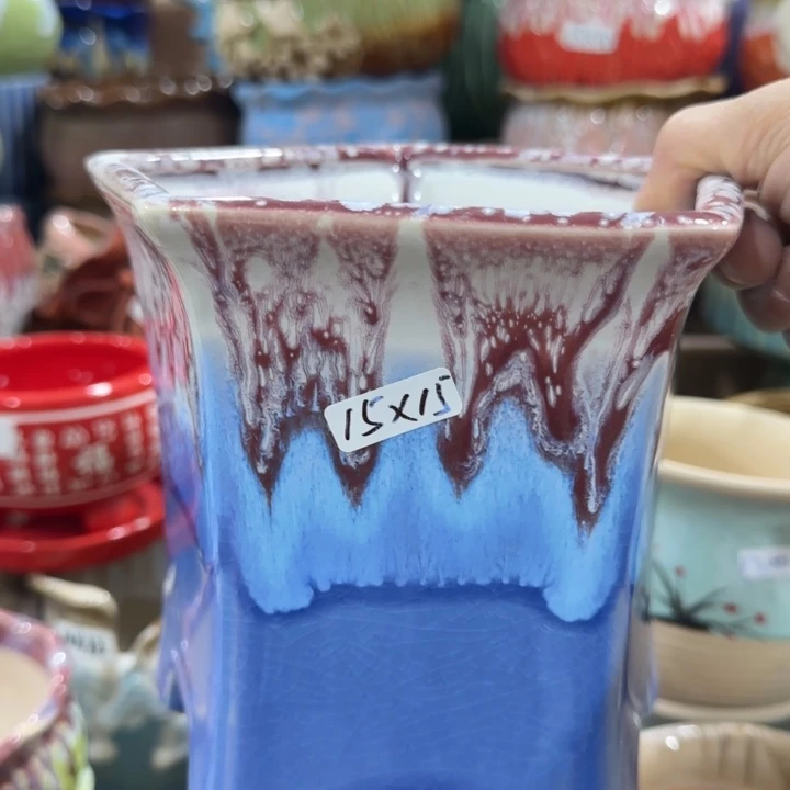 凑9块包邮，有孔花盆
