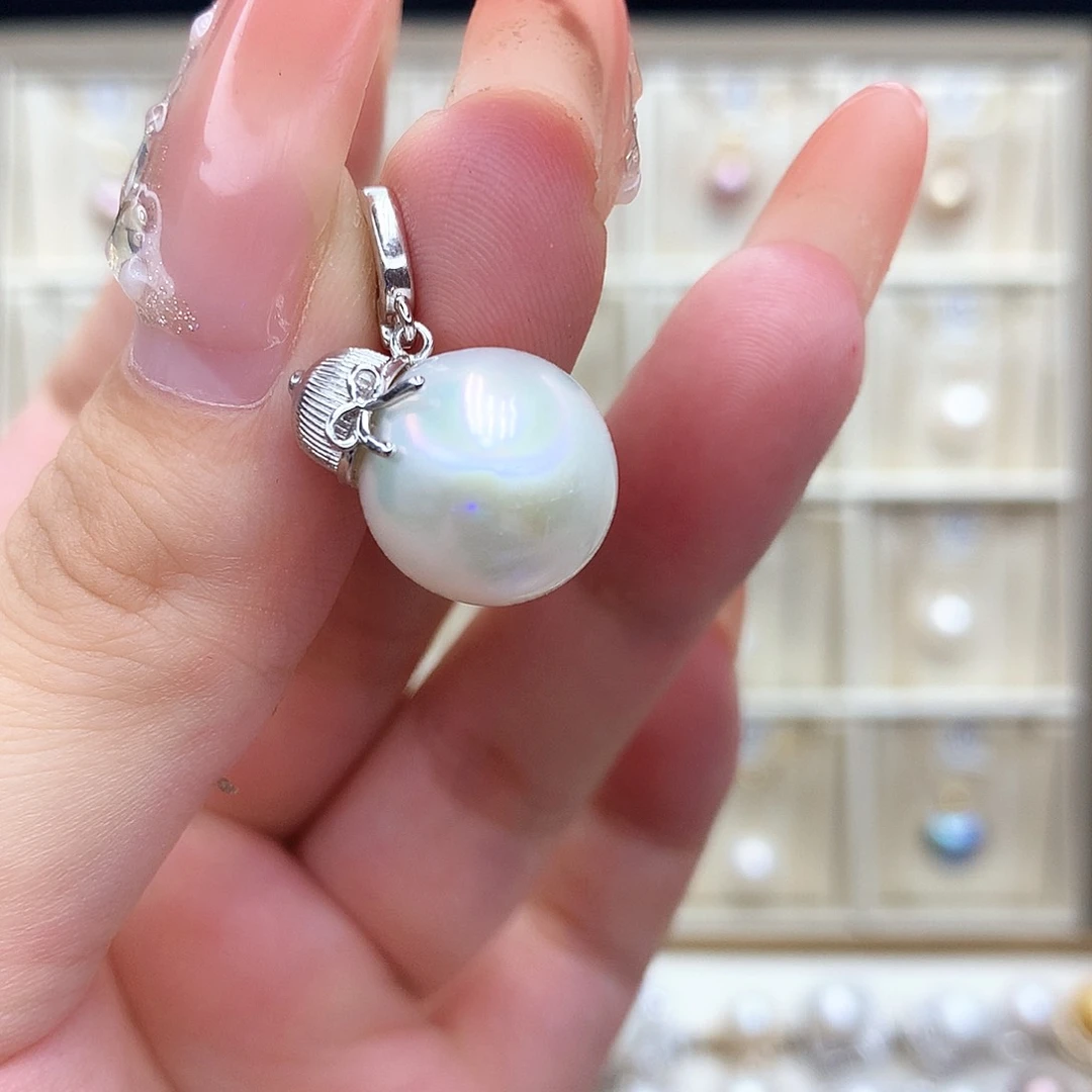 淡水珍珠合金颈饰