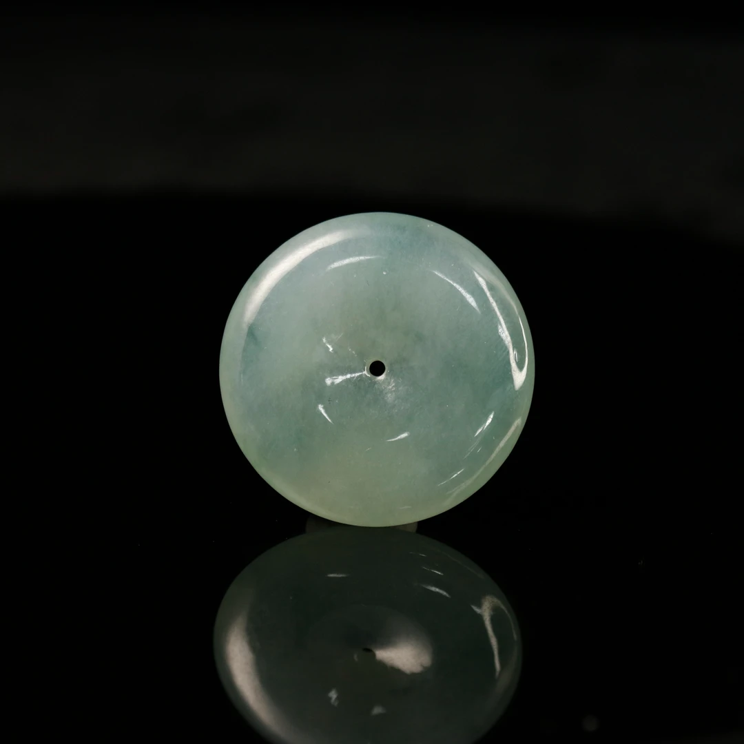 FC6天然缅甸A货平安扣/100453/保利厦门拍卖