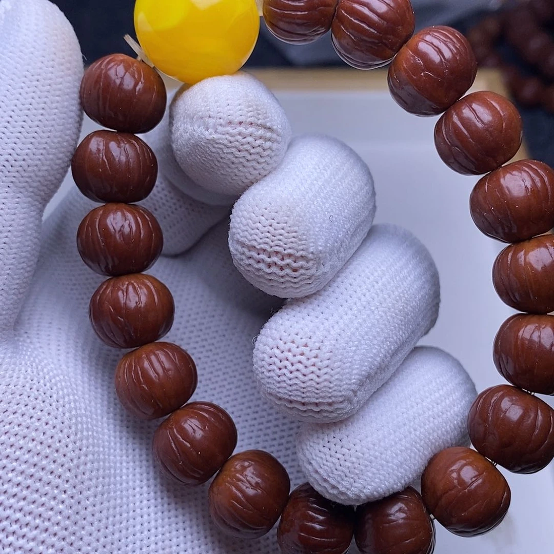 猴头核桃吊坠南瓜压车专用