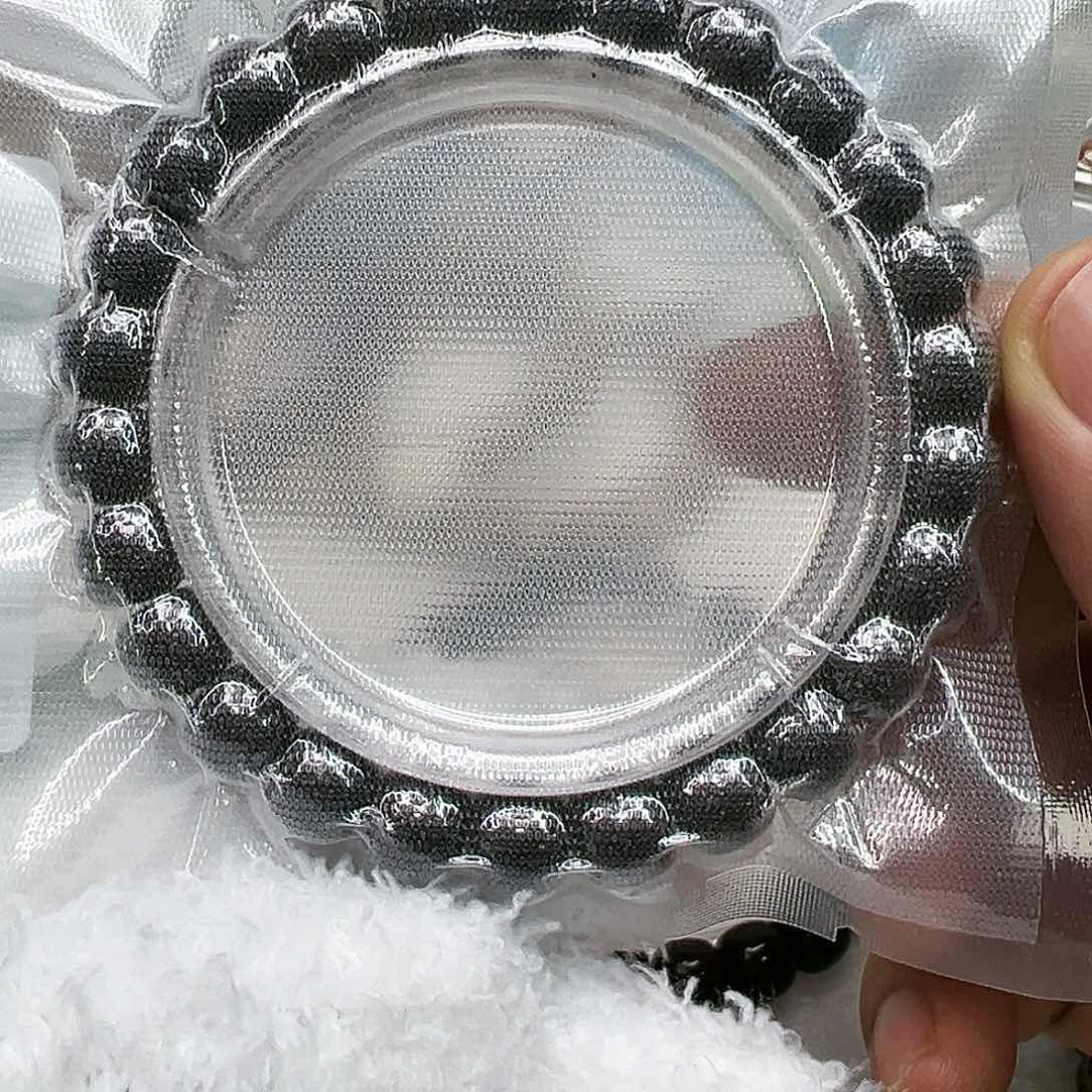 星月菩提手串82傲世糯冰黑金玉华星月菩提单圈98