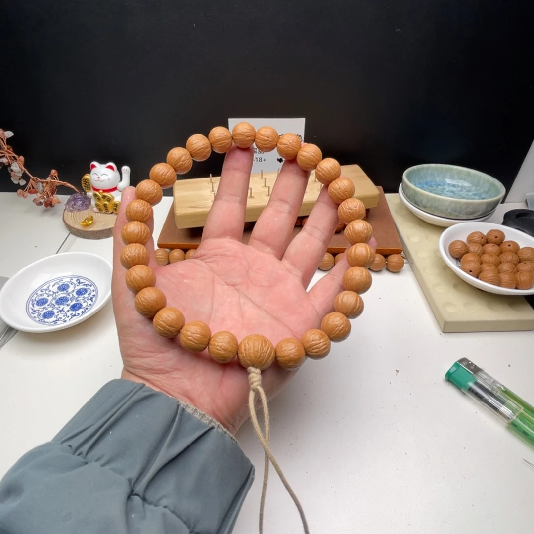 猴头核桃手串上****鱼猴头