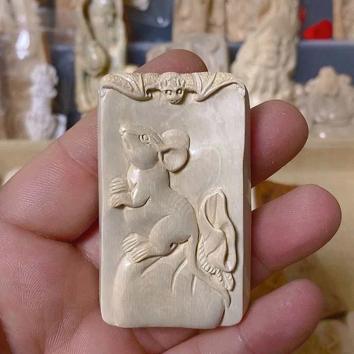 痴*°天然猛犸牙雕刻残次品