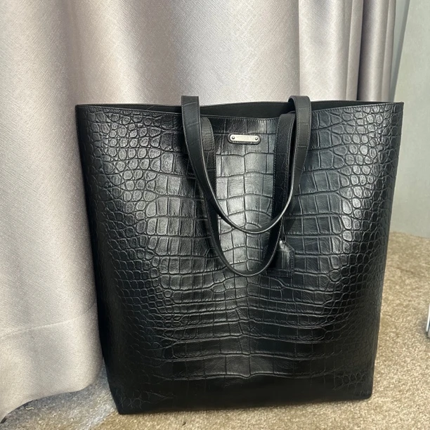 95新 YSL/圣罗兰 圣罗兰/圣罗兰tote 大号斜挎包/