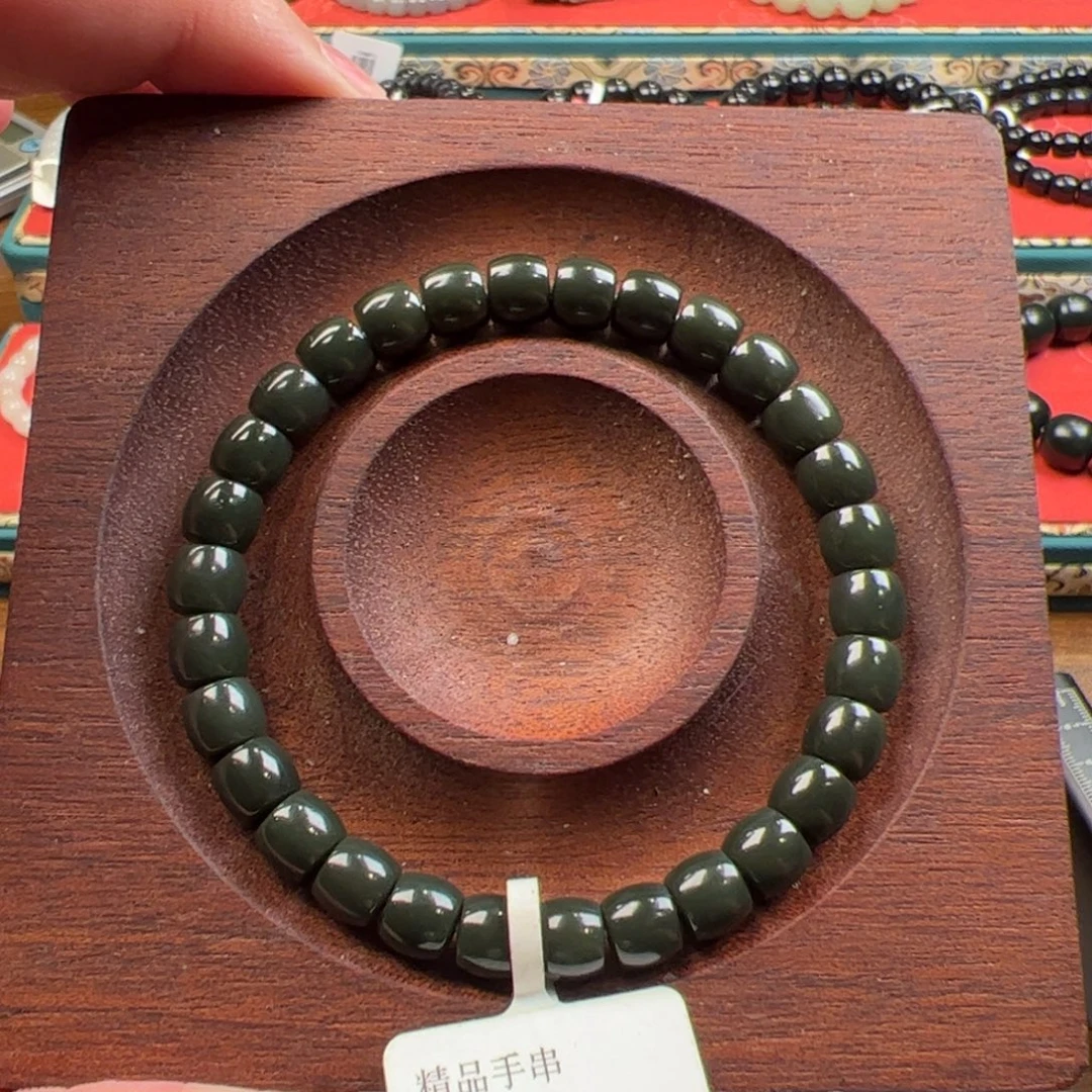 和田玉未镶嵌吊坠(不含链)