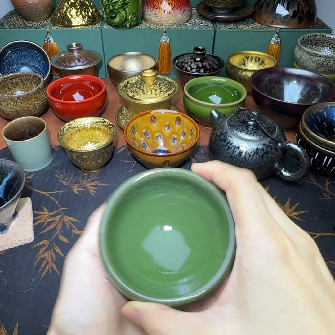 茶盏微瑕建盏，介意勿拍