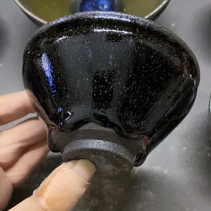 茶盏370 建窑建盏磨底微瑕