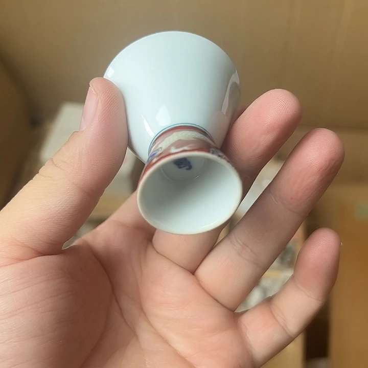 瓷片老香兰杯子全品