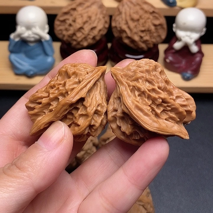 把件核桃小鸟异形精致小可爱