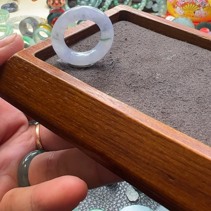 定制翡翠未镶嵌福利戒指9-16