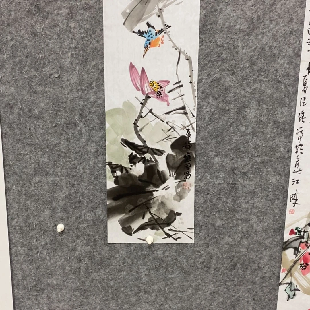 国画尚定固国画花鸟作品