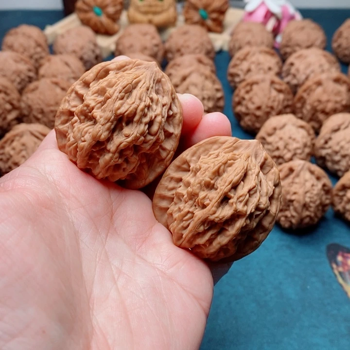 文玩核桃把件麦虎41