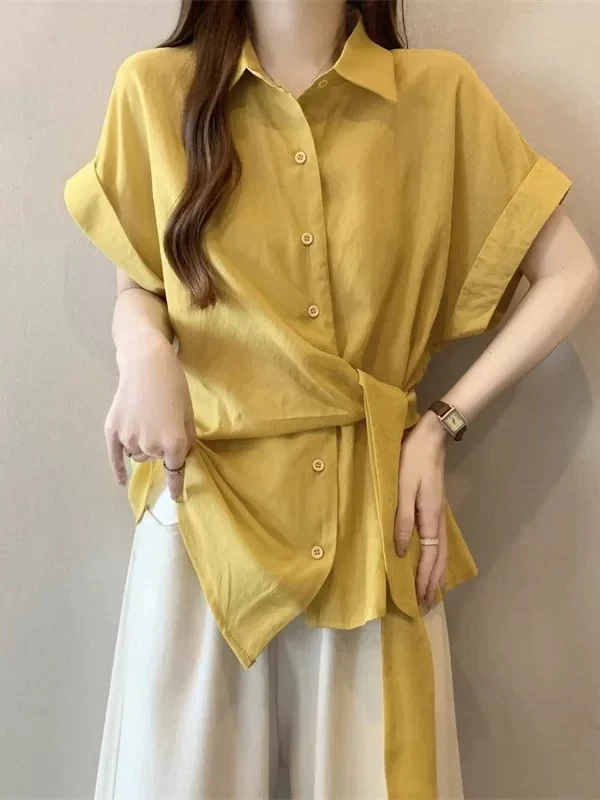 夏季短袖收腰上衣200