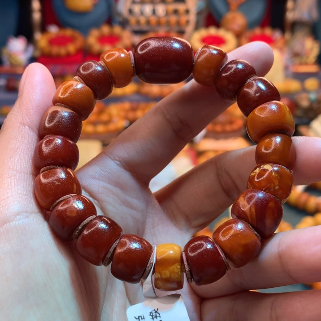 【闪购商品】蜜蜡手串未镶嵌蜜蜡手串