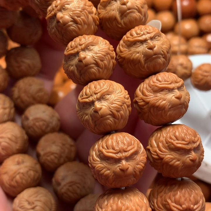 【闪购商品】猴头核桃手串7****2悟空