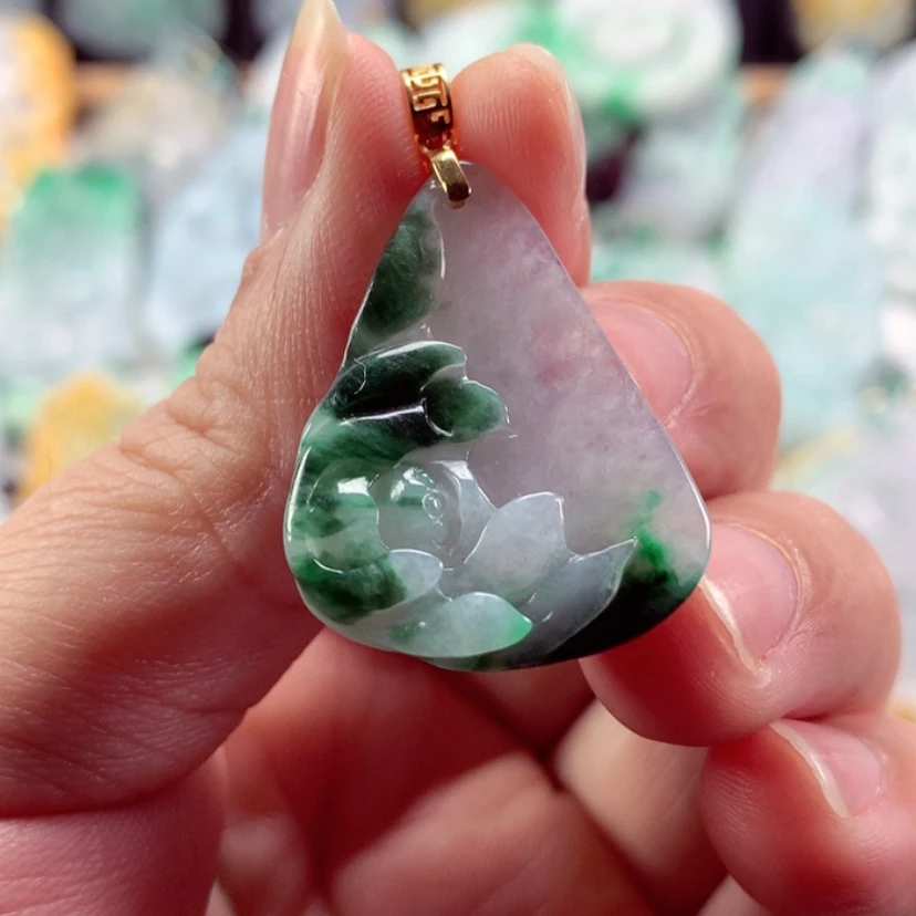 【闪购商品】翡翠吊坠(不含链)未镶嵌
