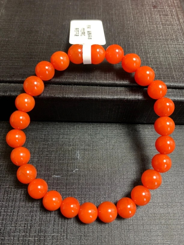 南红圆珠手串12.8g/7mmBM0421