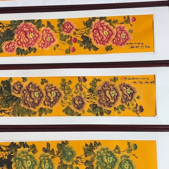 横款国画作品欣赏作品