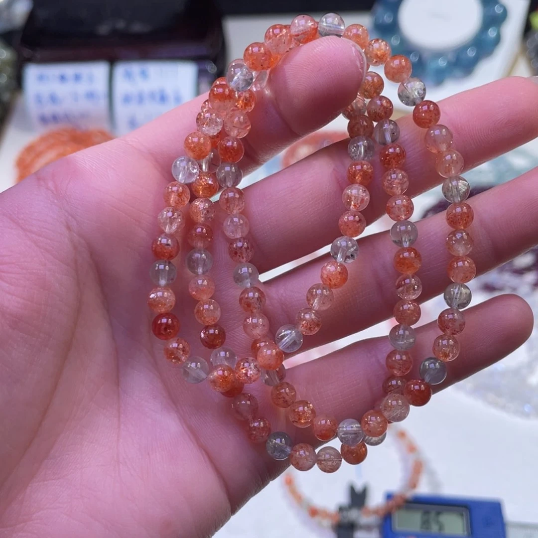 未镶嵌手链水晶阿鲁沙三圈5mm