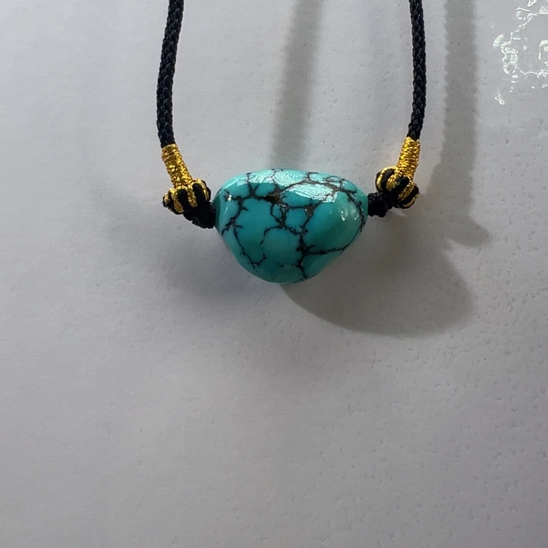 绿松石未镶嵌挂件