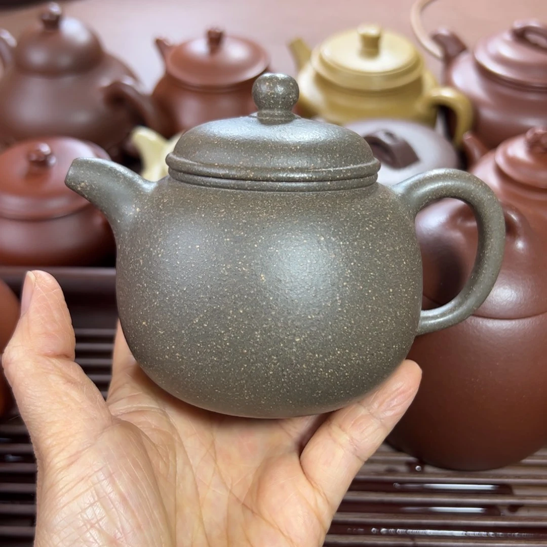 紫泥茶壶天青 匏尊 260cc