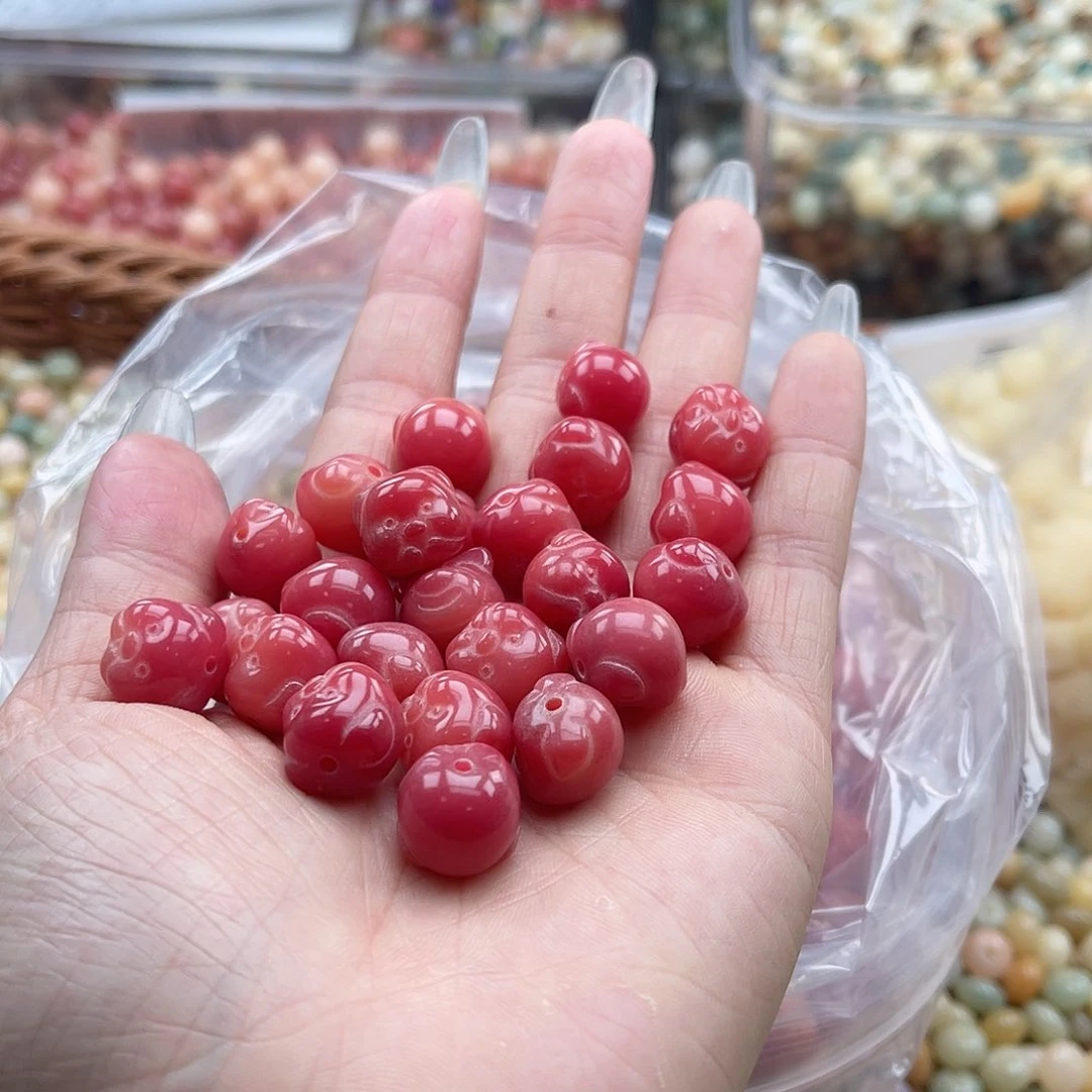 白玉菩提吊坠q12mm/20+2颗