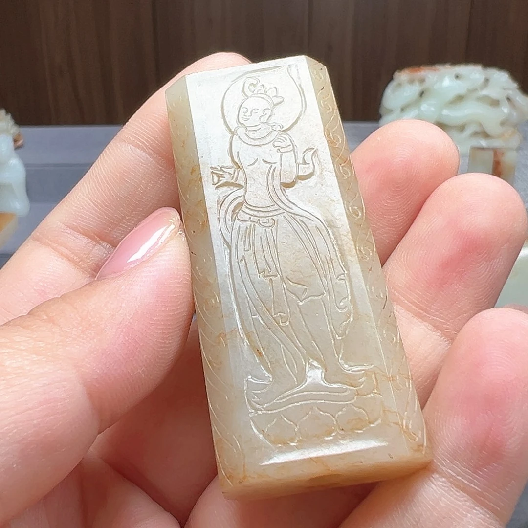 【闪购商品】和田玉颈饰未镶嵌鹿*创