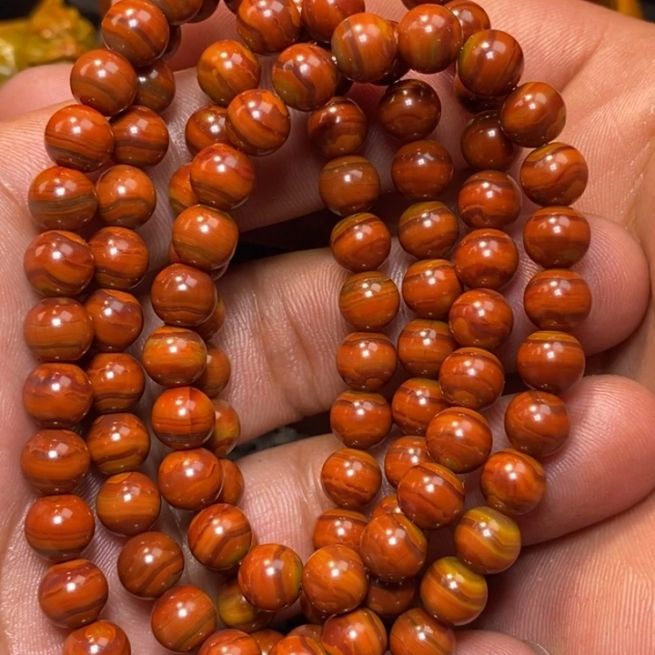 玛瑙/玉髓战国红108未镶嵌浩*