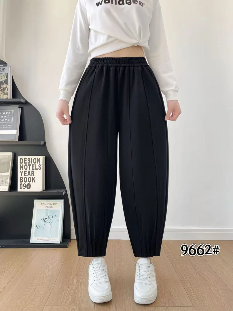 女士百搭休闲裤9662-A116***