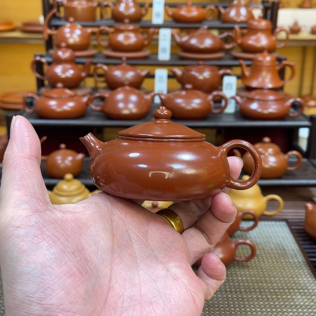 茶壶紫砂寒江110-130cc