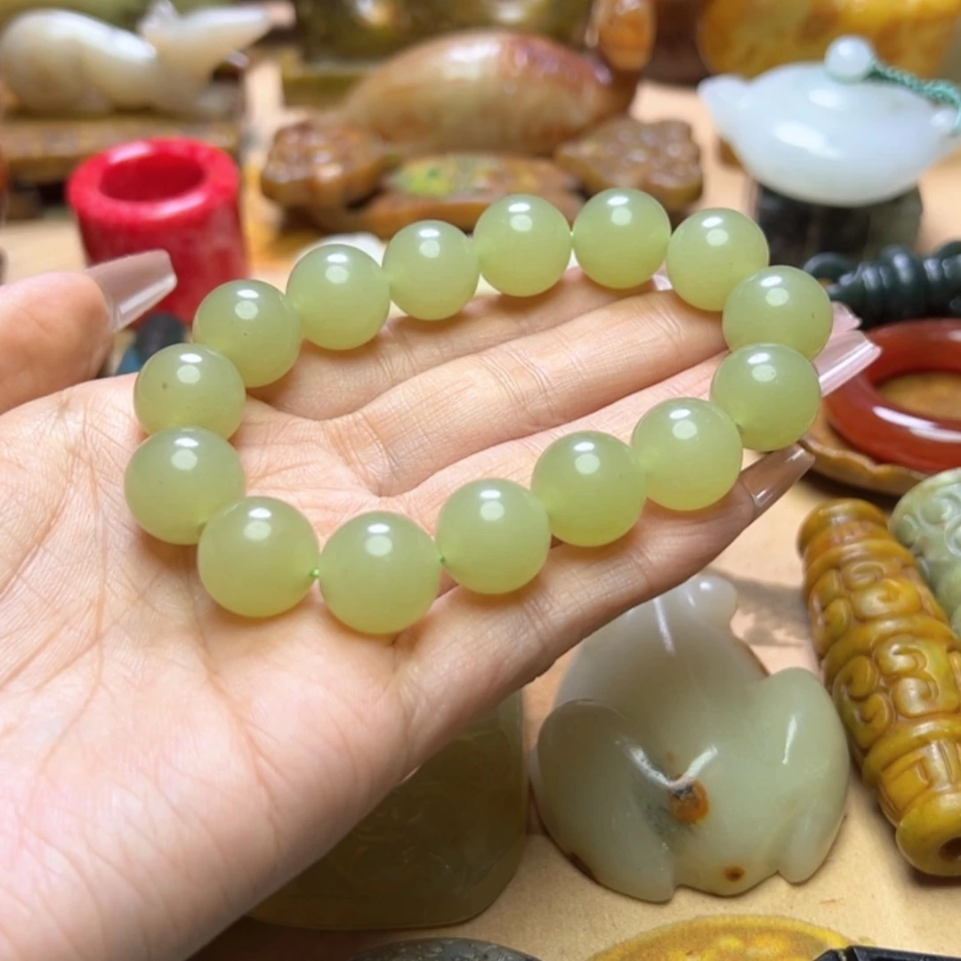 【闪购商品】蛇纹石玉颈饰未镶嵌