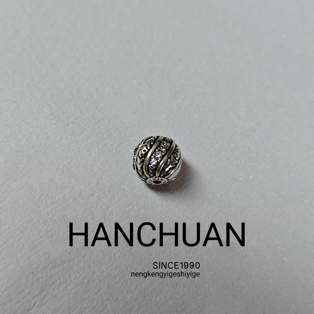 925银银制品 白钻银色凯旋尺寸8mm（非苏醒凯旋）文玩配饰个性小众