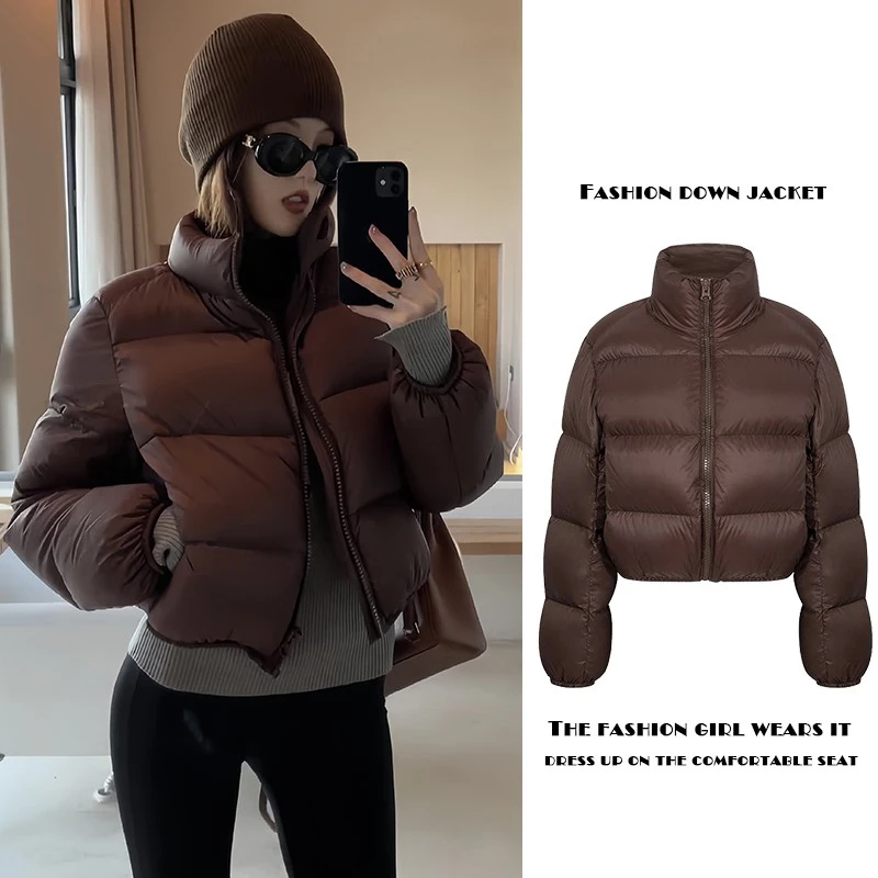 美式复古加厚面包棉服女2025冬季新款高级感潮牌休闲百搭保暖棉衣