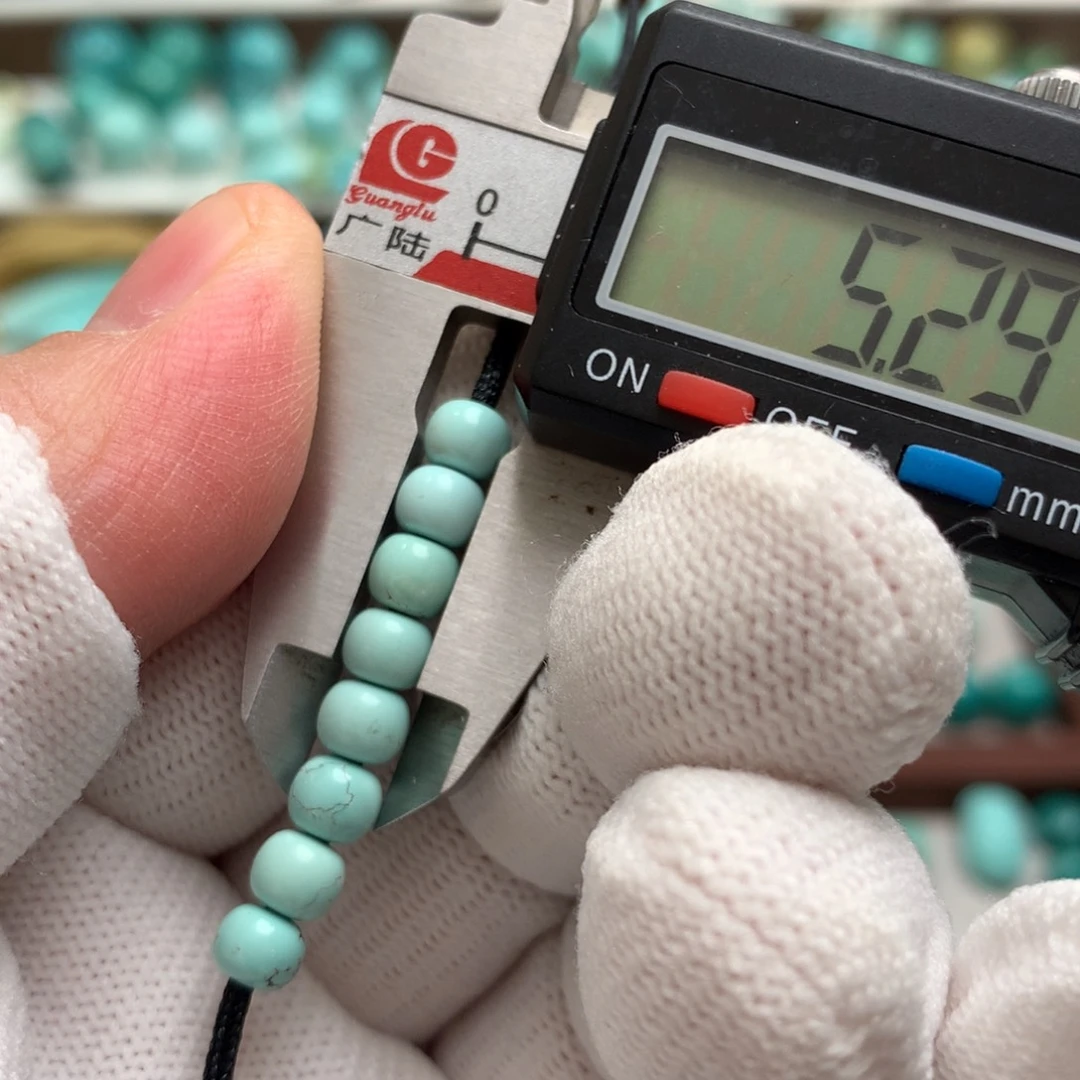 绿松石未镶嵌散珠