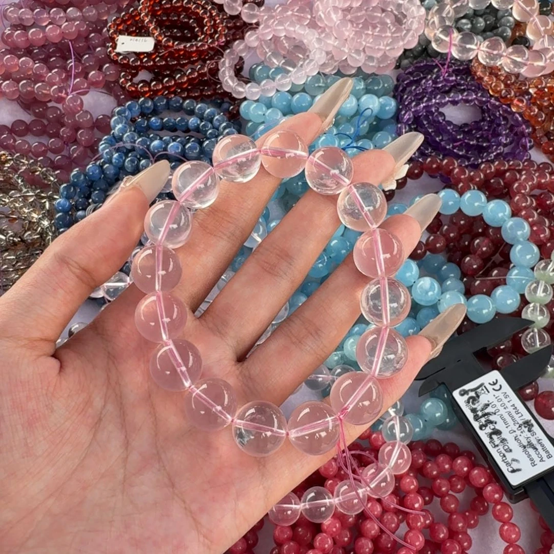 水晶手串未镶嵌逐**作水晶