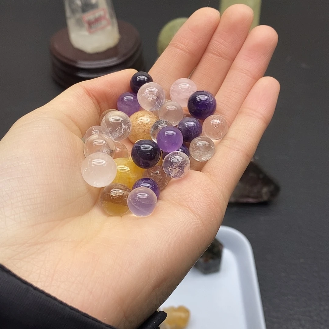 珠宝半成品水晶未镶嵌92水晶石